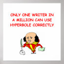 Recherche de grammaire posters Écrivain