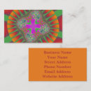 Search for bright color business cards Green