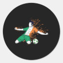 Search for soccer lovers stickers Defender