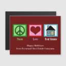 Recherche de peace sign magnets Rouge