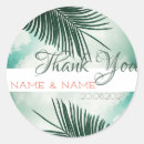 Search for green tree wedding stickers Palm