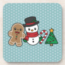 Search for gingerbread coasters Candy cane