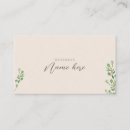 Recherche de eucalyptus cartes visite Boho