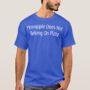 Recherche de partie de pizza tshirts Ananas