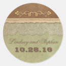 Search for ivory lace stickers Rustic