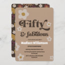 Search for 1970s birthday invitations Groovy