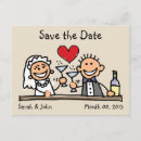 Recherche de mariage drôles cartes postales Dessin animé