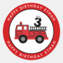 Search for red truck stickers Birthday