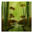 Recherche de aquarelle bambou posters Vert