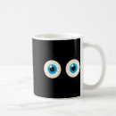 Search for creepy eyes mugs Happy halloween