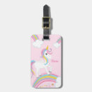 Search for unicorn luggage tags Girl