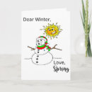 Search for winter snowman cards Humour