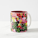 Search for tile mosaic mugs Colorful