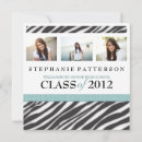 Search for aqua graduation invitations Black