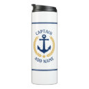 Search for ship captain travel mugs Anchor