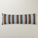Search for brown and blue pillows Stripes