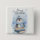 Search for book lover buttons Watercolor