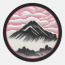 Search for mountain art stickers Nature