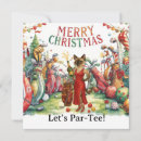 Search for golfer christmas cards Par