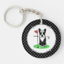 Search for boston terrier keychains Cute