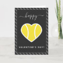 Recherche de coeur de tennis vœux cartes Sports
