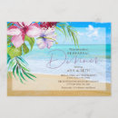 Search for ocean rehearsal dinner invitations Tropical