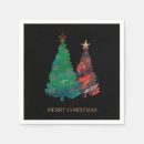 Search for red glitter christmas napkins Watercolor