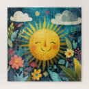 Search for cartoon sun puzzles Sky