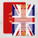 Search for flag wedding invitations British