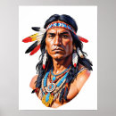 Recherche de homme indien posters Tribal