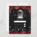 Search for red rose black and white invitations Roses