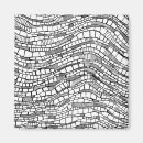 Recherche de dessin noir et blanc magnets Illustration