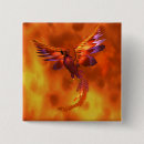 Search for phoenix bird buttons Flames