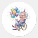 Search for getting old stickers Humourous nana bday