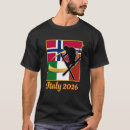 Recherche de norvège drapeau tshirts Ski