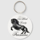 Search for friesian horse keychains Stallion
