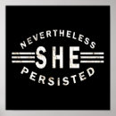 Search for nevertheless she persisted posters Typography