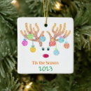 Search for reindeer ornaments Funny