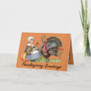 Search for vintage girl thanksgiving cards Fall