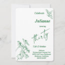 Search for line drawing invitations Green