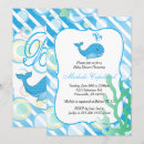 Recherche de motif de baleine invitations Mother to be