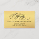 Search for bridal registry Gold
