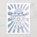 Search for little green man postcards Cute