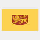 Recherche de lion sur le bouclier autocollants Héraldique