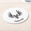 Recherche de tête dessous de verres Oiseau