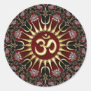 Search for red mandala stickers Yoga