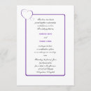 Search for purple border wedding invitations Classic