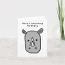 Recherche de rhino vœux cartes Humour