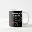 Search for shopping list mugs Santa