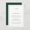 Search for wedding enclosure cards Elegant